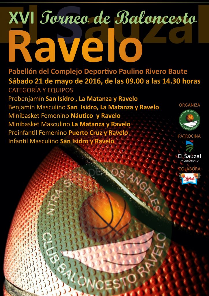 Cartel_XVI_Torneo_Baloncesto_Ravelo_2016